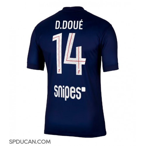 Muški Nogometni Dres Paris Saint-Germain Desire Doue #14 Domaci 2025-26 Kratak Rukav